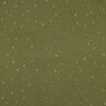 Musselin/ Doppel-Krinkel Gewebe Rechteck Foliendruck | Poppy Fabrics – pinie/gold metallic,  thumbnail number 1