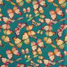 Outdoorstoff Canvas Schmetterlinge – hellpetrol,  thumbnail number 1