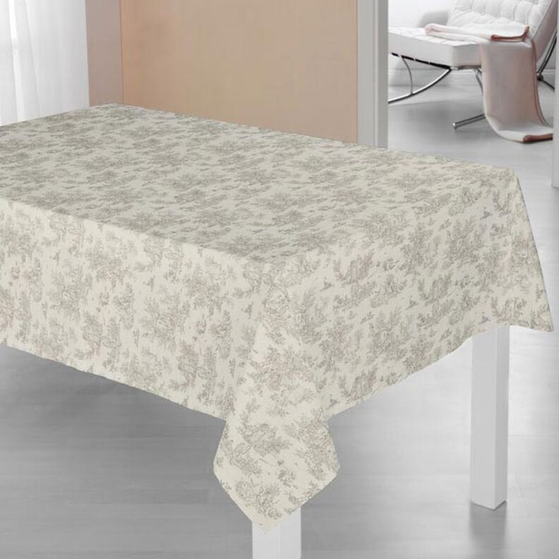 Baumwollstoff kleine Pastorale 280 cm – grau,  image number 6