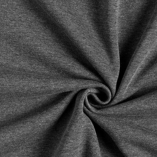 Sweatshirt Melange Hell – schiefergrau | Reststück 100cm
