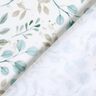 GOTS Baumwolljersey Mini-Aquarellzweige Digitaldruck – weiss/hellmint,  thumbnail number 4