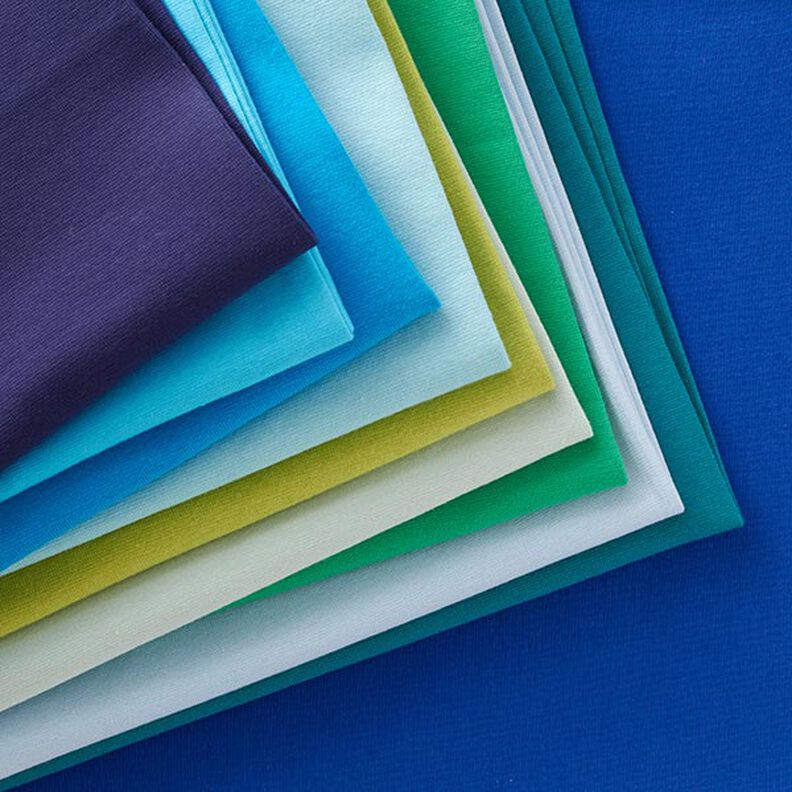 Bündchenstoff Melange – grau,  image number 6