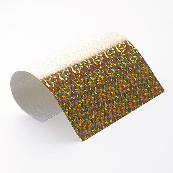 Bügelfolie Metallic Design Din A4 – gold metallic, image number 1