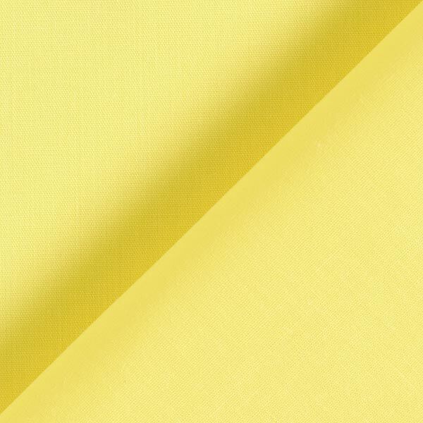 Polyester-Baumwoll-Mix pflegeleicht – zitronengelb | Reststück 50cm