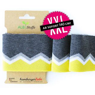 GOTS Bio Strickbündchen CUFF ME ICON [140 cm | 8 cm] | Albstoffe | Hamburger Liebe, 