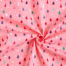 Baumwollstoff Popeline Mini Tannen – pink/weiss,  thumbnail number 3