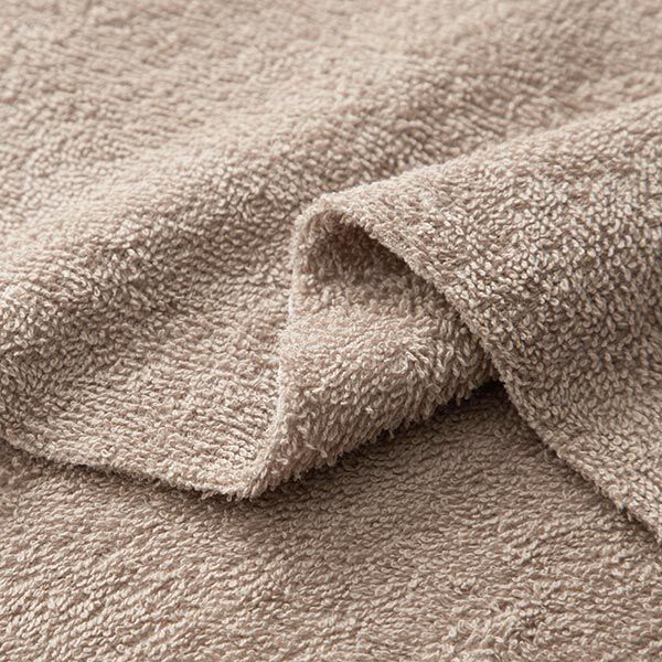 Frotteestoff – dunkelbeige, image number 4