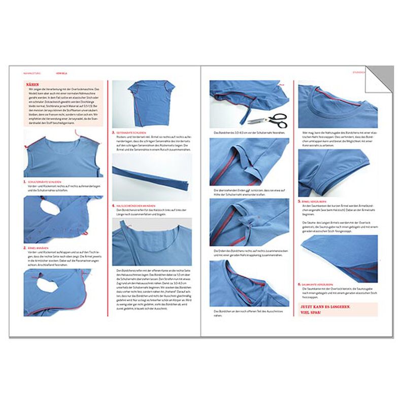 BELA sportliches Shirt mit schräger Seitennaht | Studio Schnittreif | 86-152,  image number 7