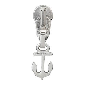 Reißverschluss-Schieber Anker, 5 mm  | Prym – silber metallic, 