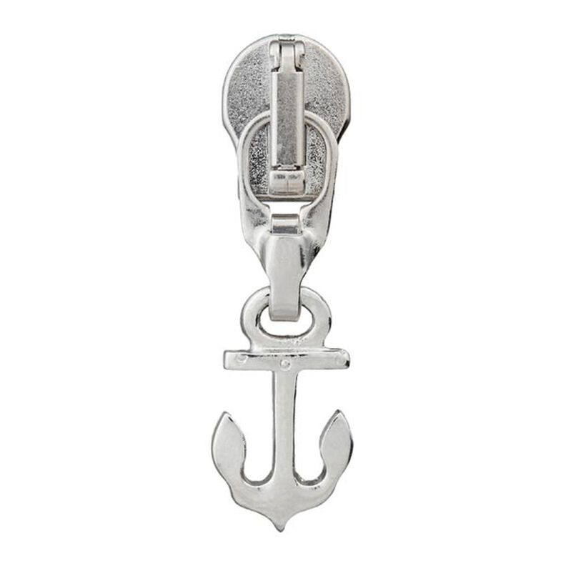Reißverschluss-Schieber Anker, 5 mm | Prym – silber metallic,  image number 1