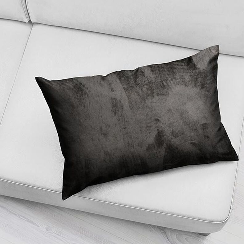 Dekostoff Samt – schwarz,  image number 5