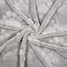 Kuschelfleece Hundepfoten – elefantengrau,  thumbnail number 3
