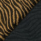 Jersey mit Lurex-Zebramuster – schwarz/altgold,  thumbnail number 4