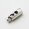 Kordelstopper Metall [Durchlass: 3 mm] – silber metallic,  thumbnail number 1