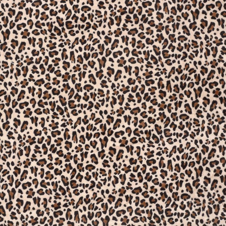 Nicki Stoff Leoprint – beige/braun,  image number 1