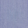 Blusenstoff Baumwoll-Mix Streifen – marineblau/weiss,  thumbnail number 1