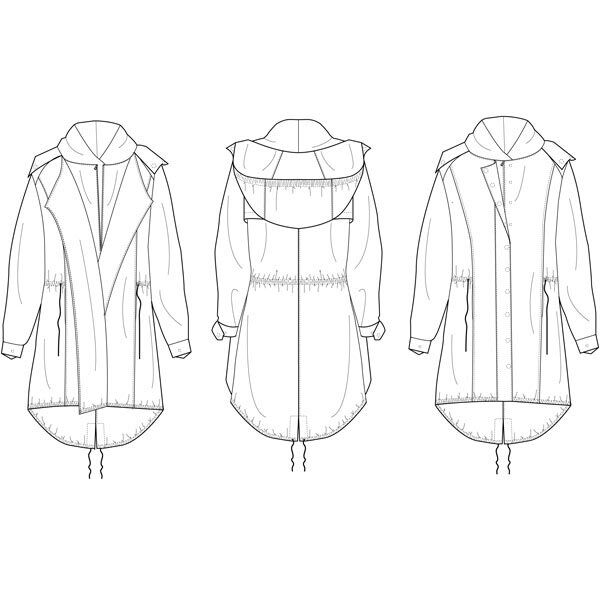 Schnittmuster Parka, image number 4
