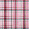 Musselin/ Doppel-Krinkel Gewebe Lurex Karo | Poppy Fabrics – rosé/gold metallic,  thumbnail number 1