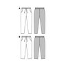 Plus-Size Hose | Burda 6678 | 44-56,  thumbnail number 4