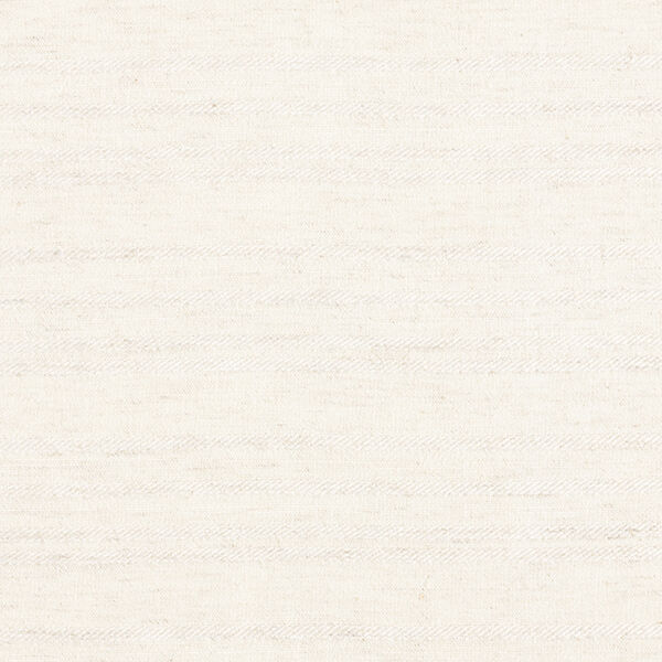 Viskose-Baumwoll-Mix Querstreifen – wollweiss | Reststück 50cm