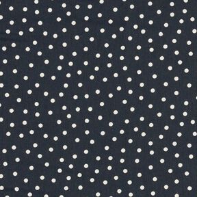 Futterstoff Polkadots – marineblau, 