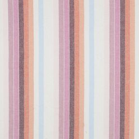 Baumwollstoff Pastellstreifen buntgewebt, 