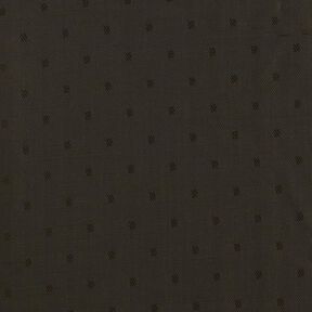 Futterstoff Jacquard Rechtecke – schwarzbraun, 