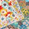 Beschichtete Baumwolle feine Blumen – weiss/rot,  thumbnail number 6