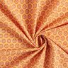 Baumwollstoff Cretonne Fliesenornamente – orange,  thumbnail number 3