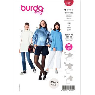 Pulli | Burda 5963 | 34-48, 