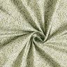 Baumwollstoff Cretonne Mini-Blätter – hellkhaki/weiss,  thumbnail number 3