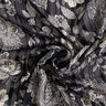 Chiffon Satinstreifen Paisley – marineblau,  thumbnail number 3