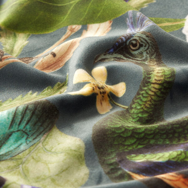 Dekosamt Premium Pfau – dunkelgrün, image number 2