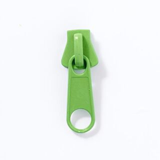 Reißverschluss-Schieber Metall (Schienenstärke 8) - grün, 