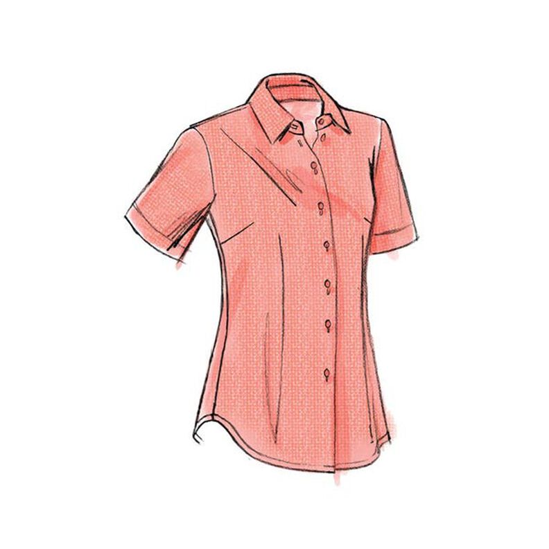 Bluse | Vogue V8772,  image number 8