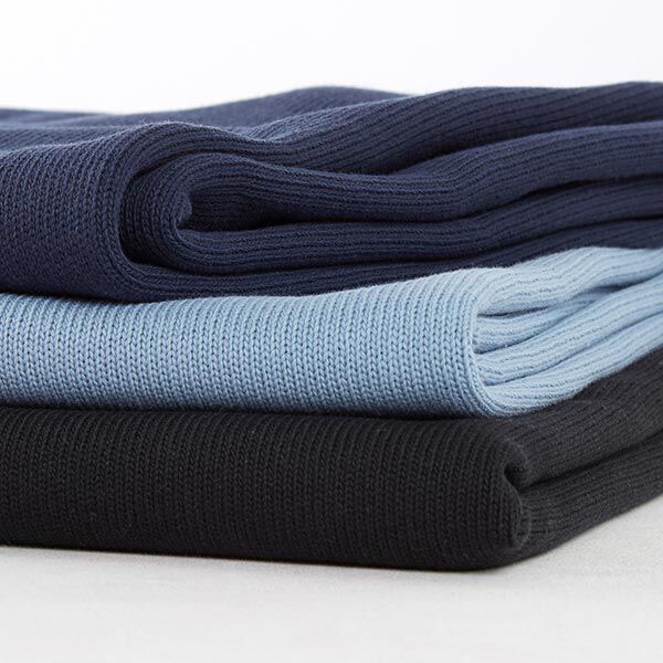 Baumwoll-Strickstoff – marineblau, image number 5