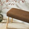 Polsterstoff Teddy weich – mocca,  thumbnail number 5