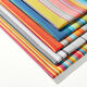 Outdoorstoff Canvas Streifen – blau/senf,  thumbnail number 5