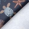 Baumwolljersey süße Meerestiere Digitaldruck | Poppy Fabrics – nachtblau,  thumbnail number 4