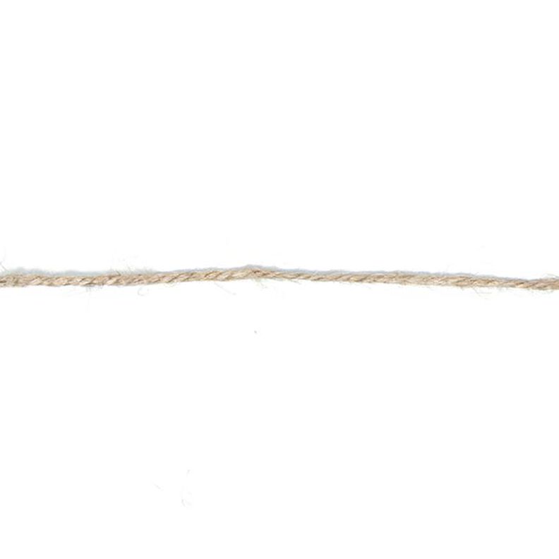 Jutekordel [Ø 4 mm] - beige,  image number 1