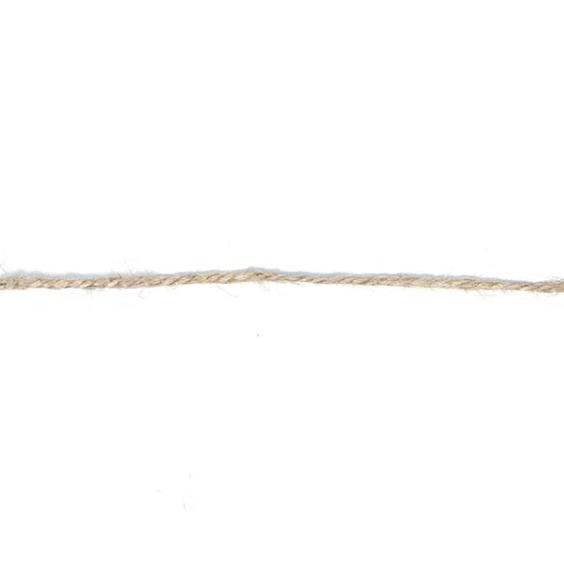 Jutekordel  [Ø 4 mm] - beige,  image number 1