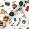 Baumwollstoff Popeline Geschenke – wollweiss/gold,  thumbnail number 4