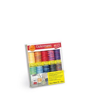 Nähfaden-Set Deco Stitch 70 [10 Spulen je 70m] | Gütermann, 
