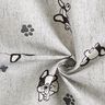 Dekostoff Canvas Bulldogge – grau,  thumbnail number 3
