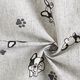 Dekostoff Canvas Bulldogge – grau,  thumbnail number 3