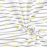 Baumwolljersey Streifen und Zitronen – wollweiss,  thumbnail number 3