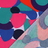 LENZING™ ECOVERO™ Viskosestoff Rockpool | Nerida Hansen – lavendel/petrol,  thumbnail number 4