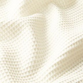 Waffelpiqué – wollweiss, 