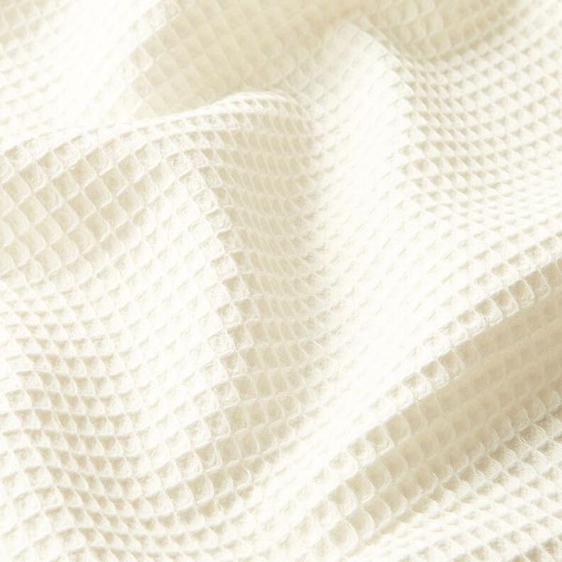 Waffelpiqué – wollweiss, image number 3