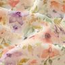 Viskosestoff Dobby Aquarell-Blütenmeer Digitaldruck – elfenbein/lavendel,  thumbnail number 2